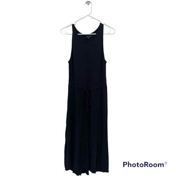 The Limited Scoop Neck Sleeveless Midi Dress Black Women's Size Small - Picture 1 of 9